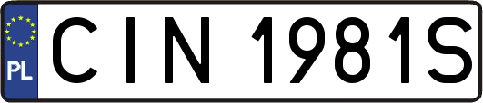 CIN1981S