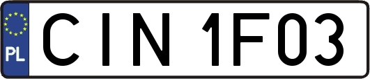 CIN1F03