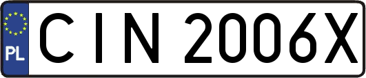 CIN2006X