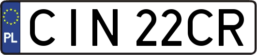 CIN22CR