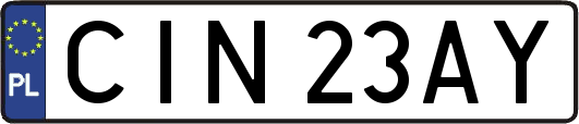 CIN23AY