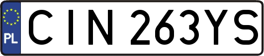 CIN263YS
