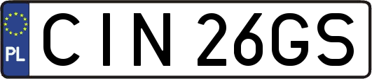 CIN26GS