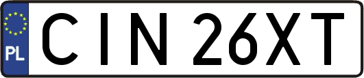 CIN26XT