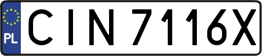 CIN7116X