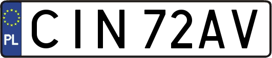 CIN72AV