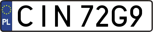 CIN72G9