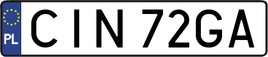 CIN72GA