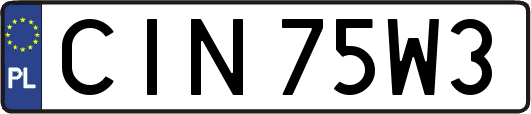 CIN75W3