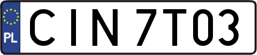 CIN7T03