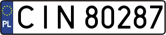 CIN80287
