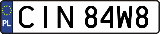 CIN84W8