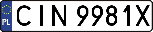 CIN9981X