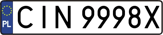 CIN9998X