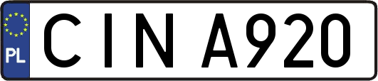 CINA920