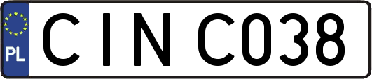 CINC038
