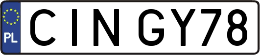 CINGY78