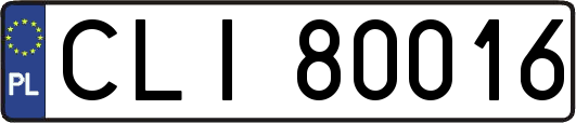 CLI80016