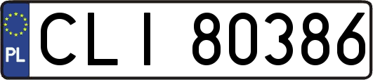 CLI80386