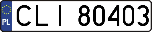 CLI80403