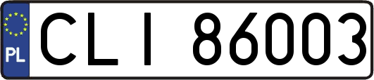 CLI86003