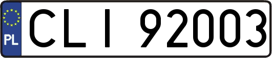 CLI92003