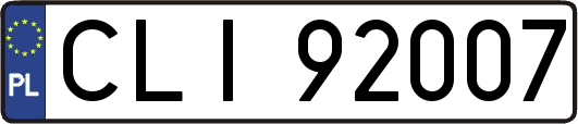 CLI92007