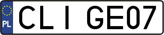 CLIGE07