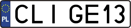 CLIGE13