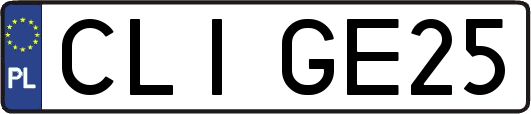 CLIGE25