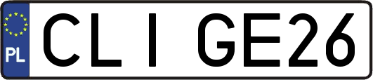 CLIGE26