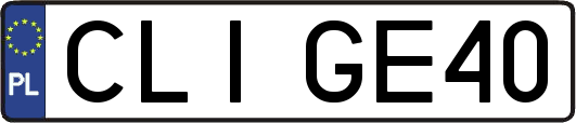 CLIGE40