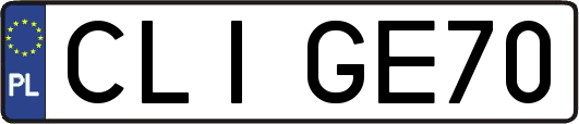 CLIGE70