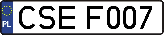 CSEF007