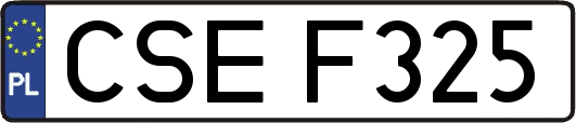 CSEF325