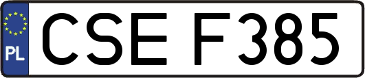 CSEF385