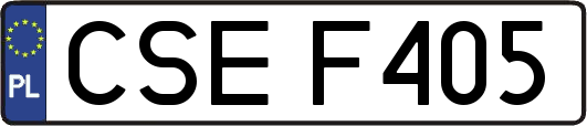 CSEF405
