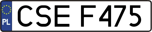 CSEF475