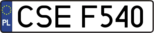 CSEF540