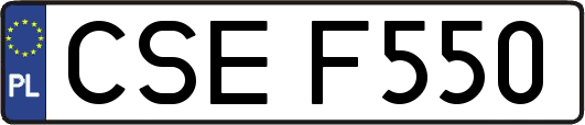 CSEF550