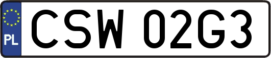 CSW02G3