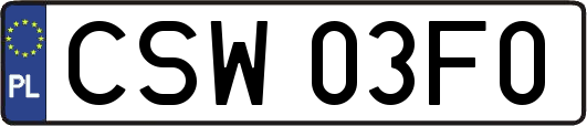 CSW03F0