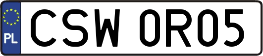 CSW0R05