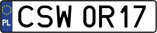 CSW0R17