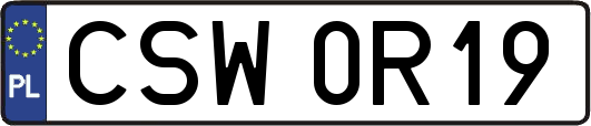 CSW0R19