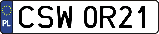 CSW0R21