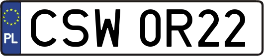 CSW0R22