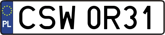 CSW0R31