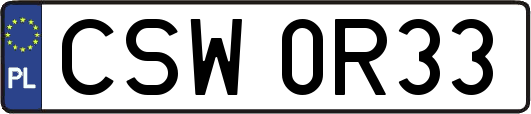CSW0R33