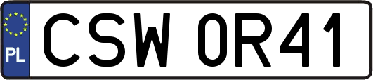 CSW0R41